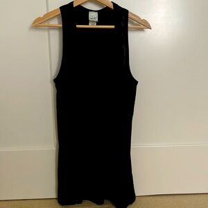 Freeloader black flowy tank